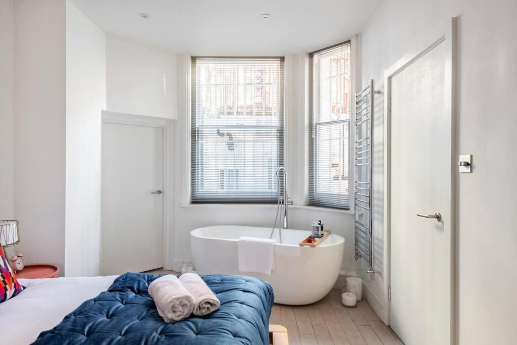 Chelsea Posh Apartment 伦敦 外观 照片